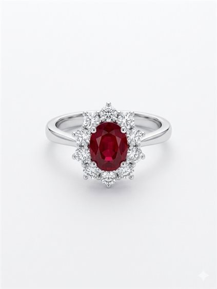 Anello Salvini Donna LOVE for COLOR in Oro Rubino 0.96 Ct 20090065 - 20090065